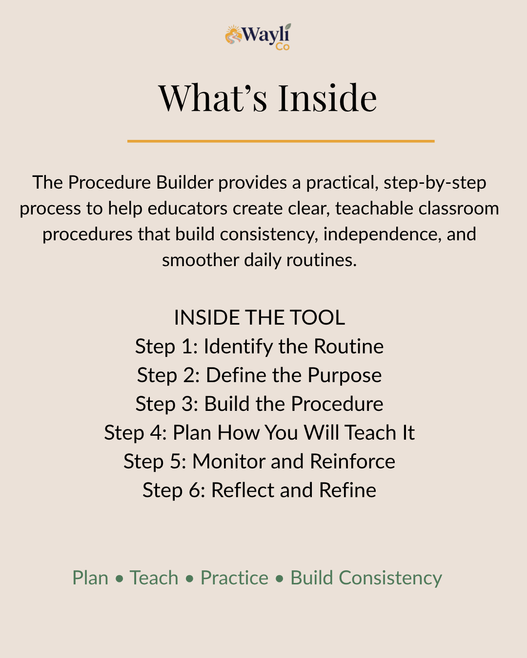 Procedure Builder