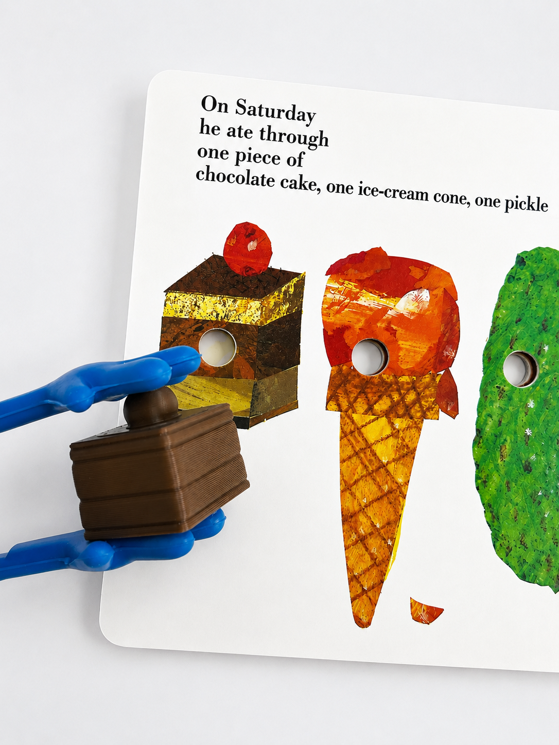Very Hungry Caterpillar Story Set | Animal Story Objects | Speech Therapy Story Retell Props Talkets™ Mini Objects
