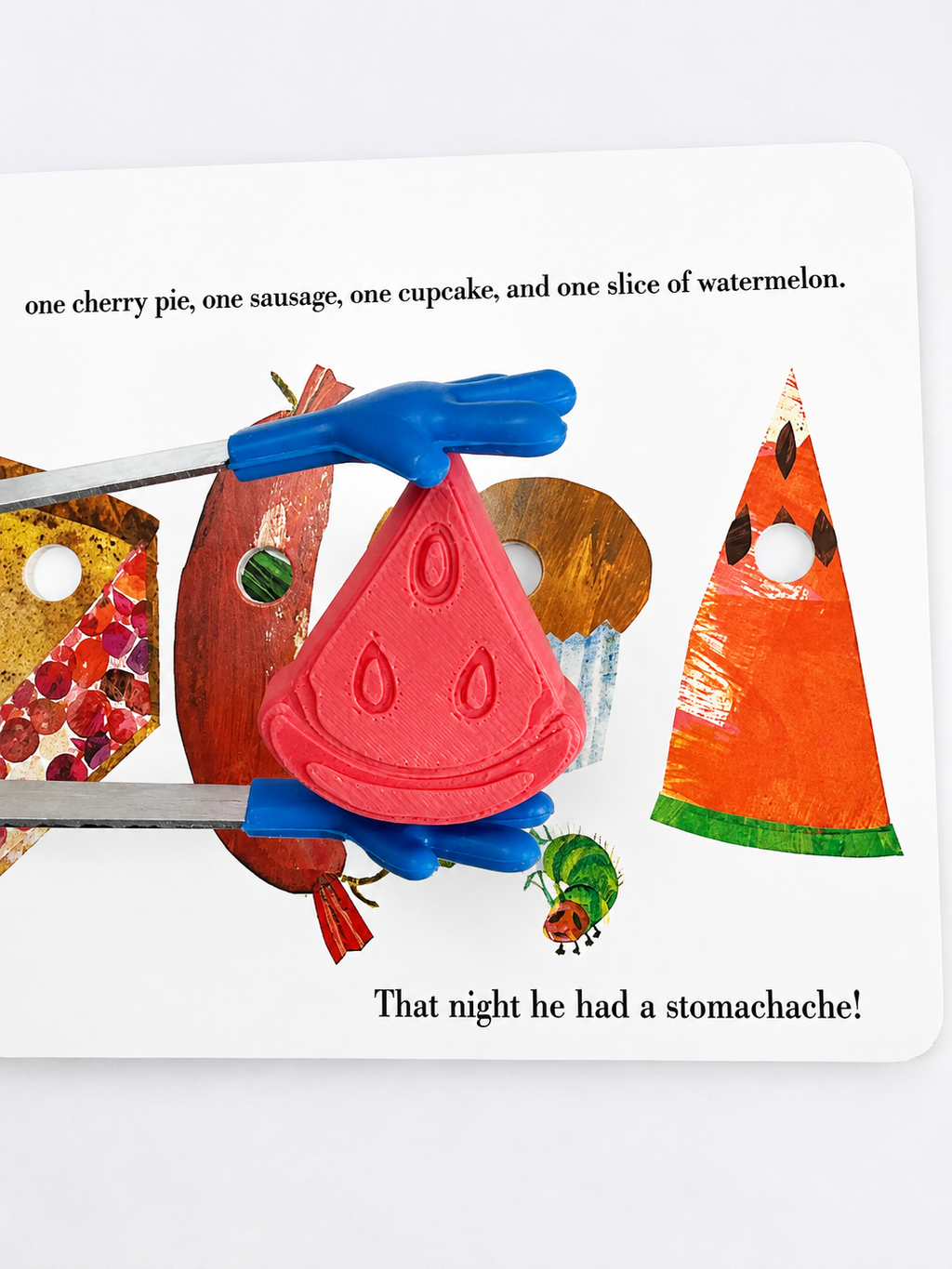 Very Hungry Caterpillar Story Set | Animal Story Objects | Speech Therapy Story Retell Props Talkets™ Mini Objects