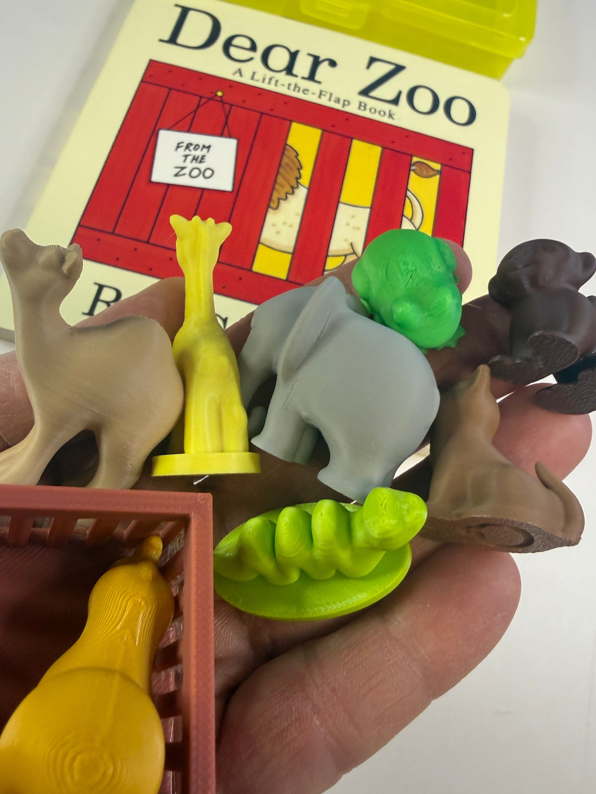 Dear Zoo Story Prop Set | Mini Animal Story Objects | Speech Therapy Story Retell Props Talkets™ Mini Objects