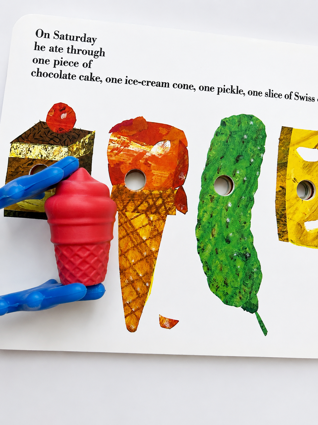 Very Hungry Caterpillar Story Set | Animal Story Objects | Speech Therapy Story Retell Props Talkets™ Mini Objects