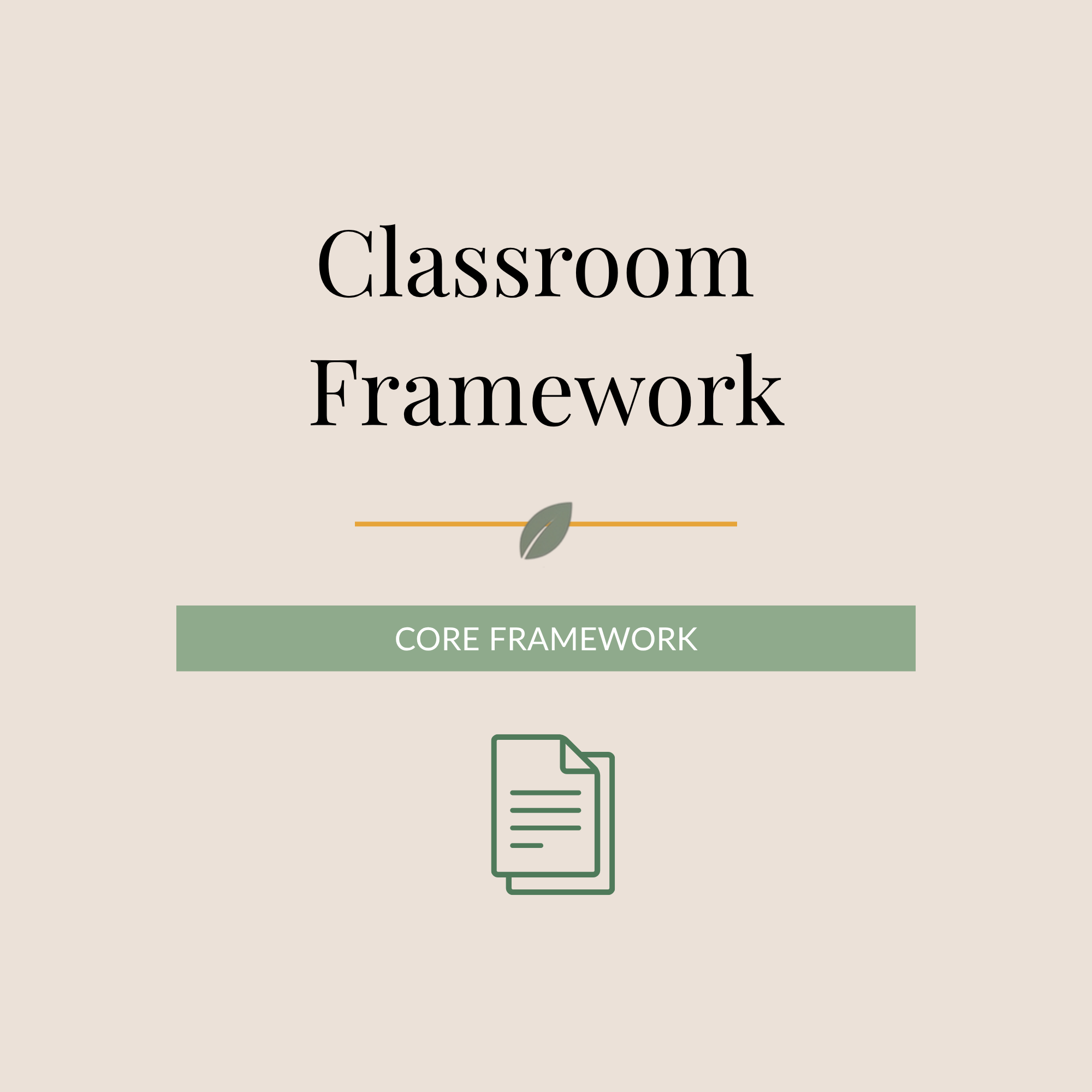 Wayli Co Classroom Framework