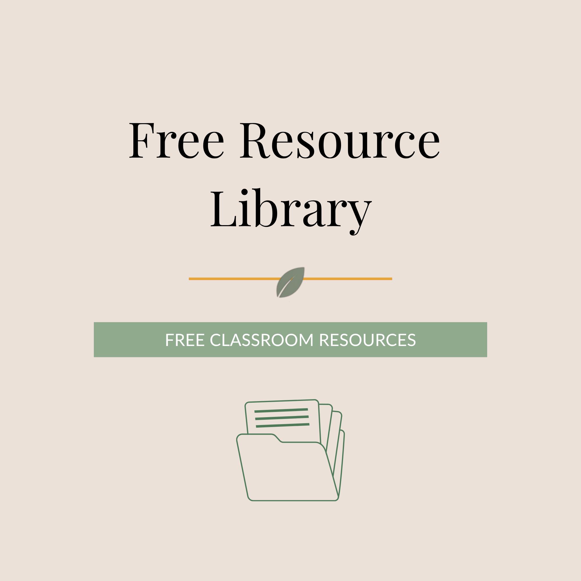 Free Resource Library