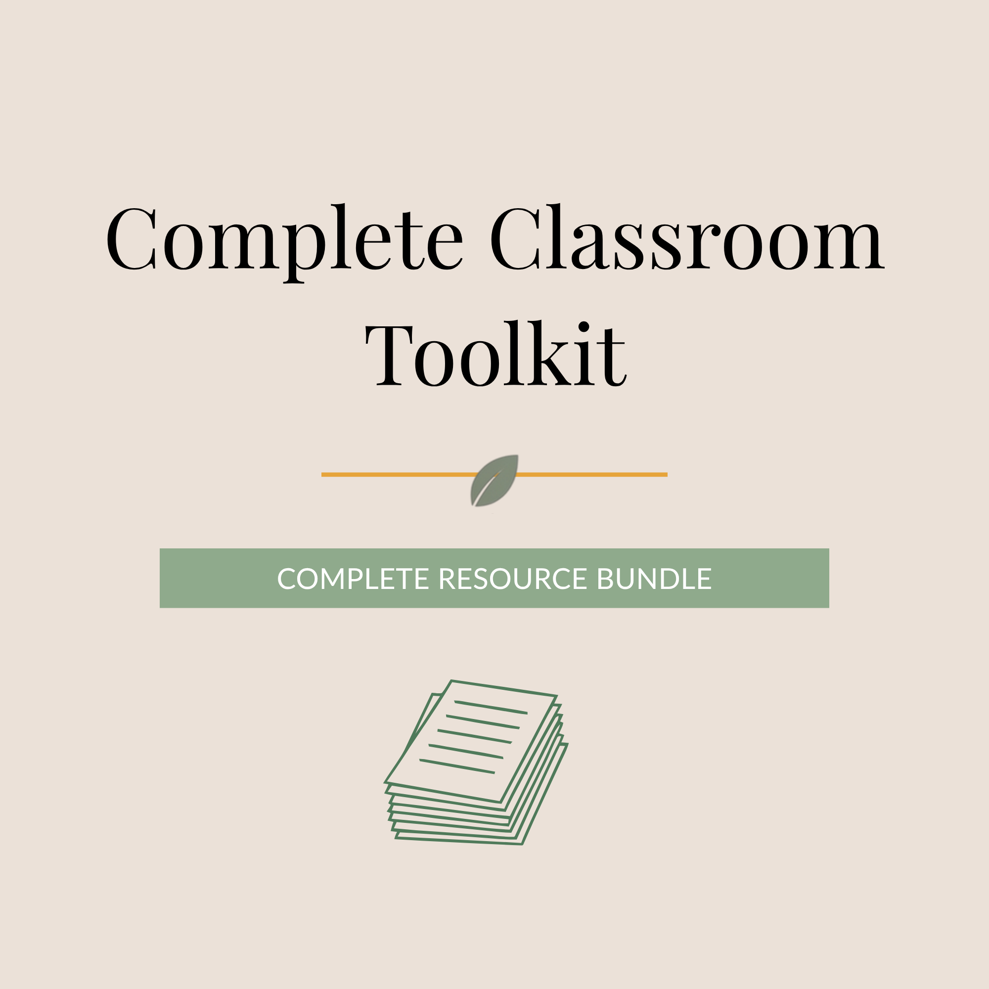 Wayli Co Classroom Framework Complete Collection